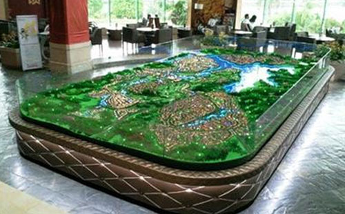 制作东乡东乡沙盘模型需要注意细节