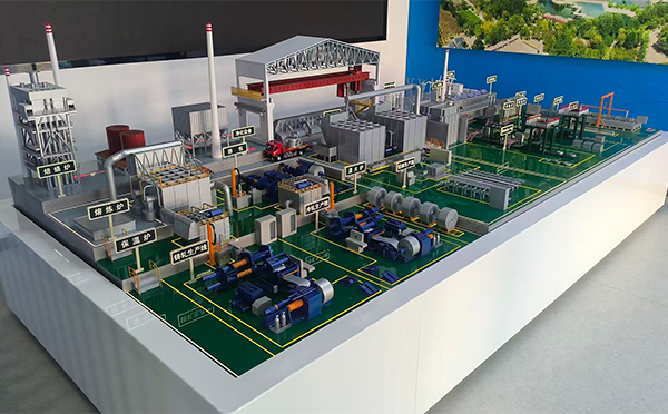 酒钢集团东铝厂-铝材生产线东乡机械模型 酒钢集团东铝厂-铝材生产线东乡机械模型